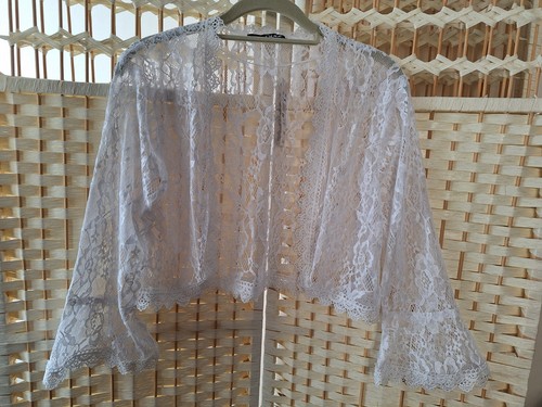 Ladies white lace - white,
