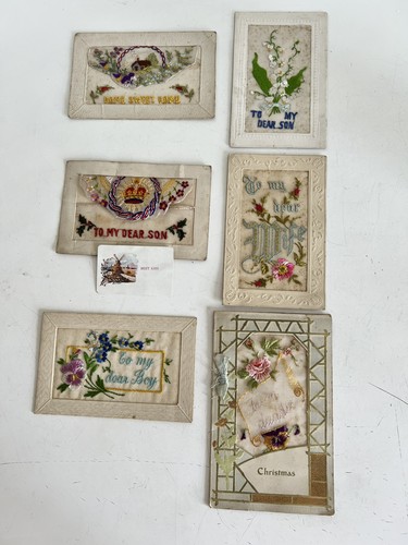 Ww1 embroidered silk - ww1,