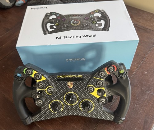 Moza racing steering wheel - moza, ks