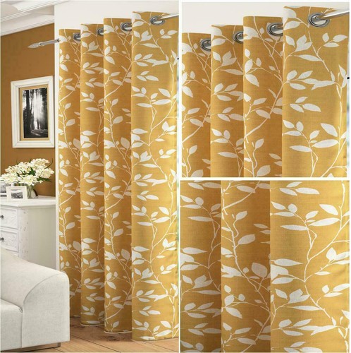 Mustard ochre gold floral - ochre,
