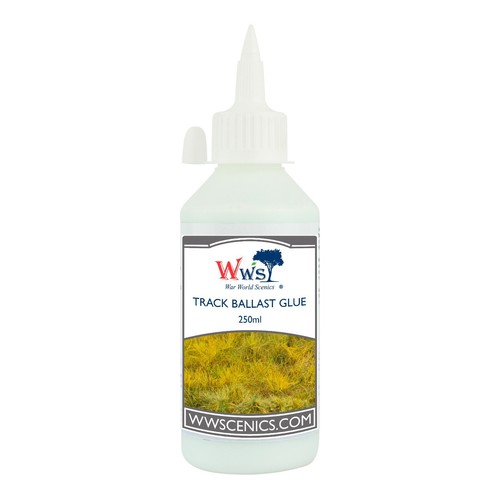 Track ballast glue - ballast,