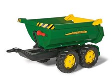 Rolly John Deere Half-Pipe Trailer Outdoor Ride On Toy Pedal Tractor Attachment