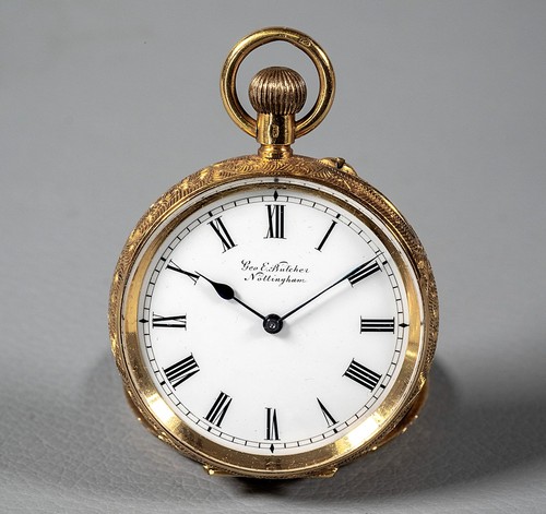 Antique 18ct gold ladies - gold,