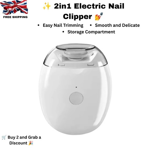 Electric toe nail clippers - clippers, for