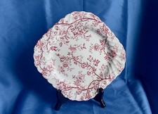 Johnson Brothers Ironstone Square Plate / Old Bradbury Pattern / 19x19cm / VGC