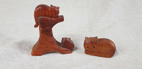 Wooden cats tree carving - tree,