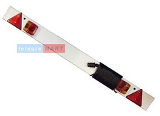 5 foot Wide Trailer Lighting Board with 10 Meters of Cable and a 7 Pin Plug