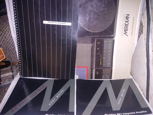 Meridian hifi brochures - meridian,