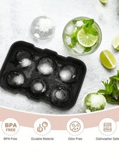 Ice Cube Tray 6 Grids with Lid