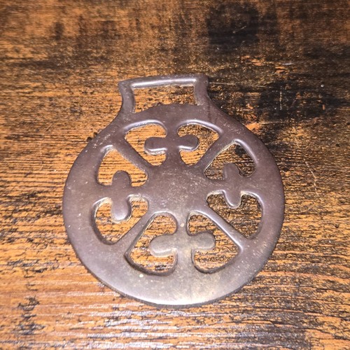 Vintage horse brass cart - cart, wheel