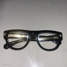 GUCCI Eyeglasses GG 1519O 001 Black & Gold Frames Glasses Eyewear Rx 51-20-145