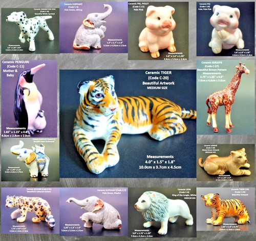 Miniature porcelain animal - miniature,