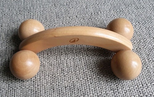 Wooden hand held roller - hand,