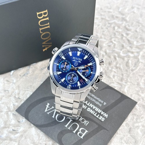 Bulova marine star blue - star,