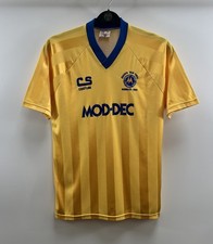 Torquay United Sherpa Van Final 1989 Home Football Shirt 1988/89 M Coastline C19