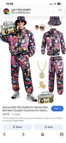 80s 90s fancy dress shell - 80s, suit