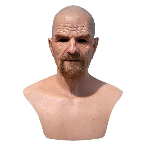 Halloween realistic old man - old,