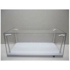 LED Lighted Display Case White Base 1:18 Diecast Model Cars 35cm x 15cm x 16cm