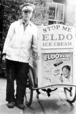 Bhj-68 Social History, Ice Cream Seller, Eldo Rado Ice Cream, Tricycle. Photo