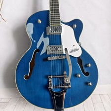 Custom Hollow Body  Jazz  Blue