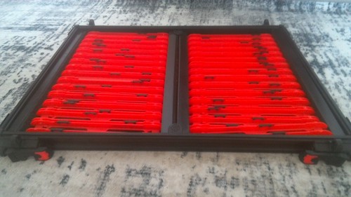 Used fishing seat - , box.preston