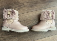 Ted Baker Toddler Boots Size 5 Rose Gold