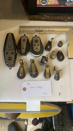 Joblot various pulleys dinghy - joblot,