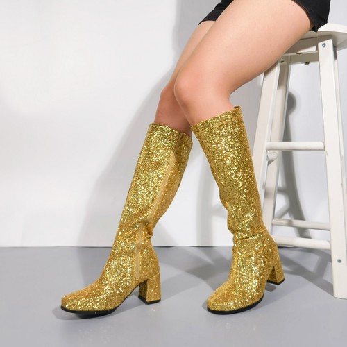 Women glitter boots fancy - boots,