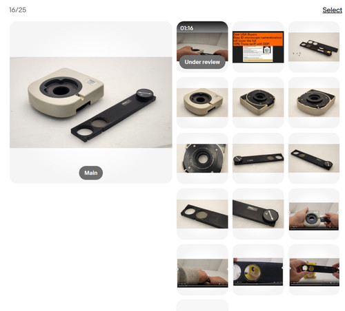 Nikon ima and - and, slider