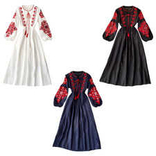 Bohemian Long Sleeve Dress