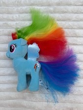 My Little Pony Rainbow Dash Small Plush Hasbro E0432/E0032 approx. 17 cm. Used P