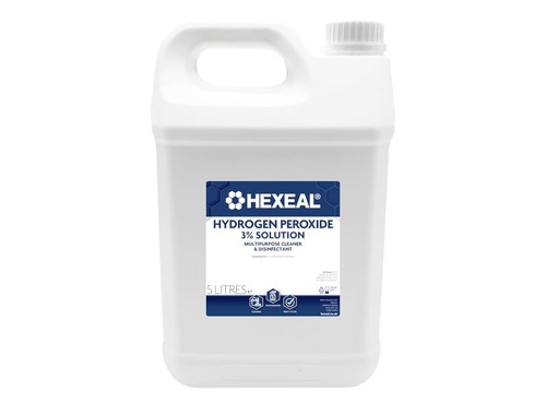 Hexeal hydrogen peroxide 5l - hydrogen, 3%