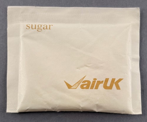 Air airline sugar - air, packet