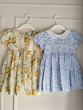 Next Girls Smocked Dress 12-18