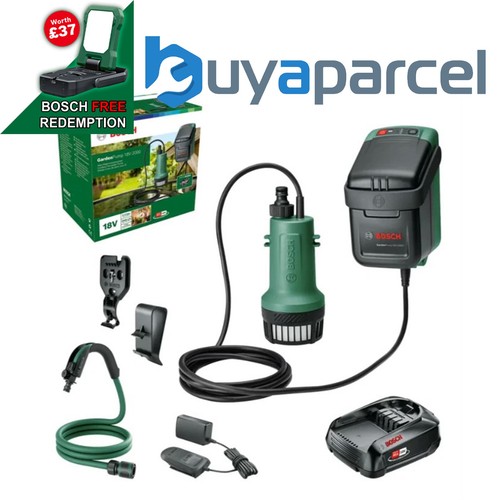 Bosch 18v garden water pump - garden,