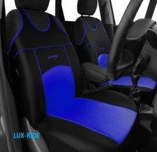 FRONT SEAT COVERS VEST T-SHIRT FAUX LEATHERS VAUXHALL ASTRA CORSA VECTRA ANTARA