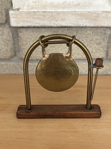 Dolls house vintage - dolls, brass