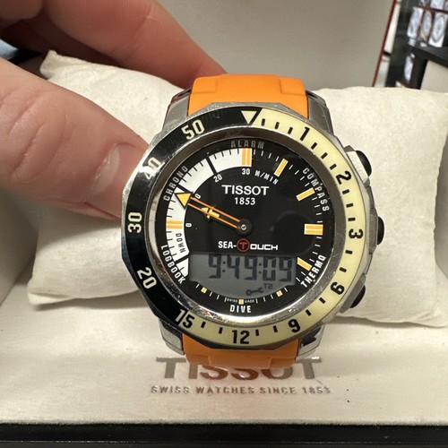 Preowned tissot sea - sea-touch, mens