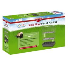KAYTEE Ferret Habitat 30.5"L x 18.5"W x 49"H.Solid Floor, 3 levels. Ferret Cages