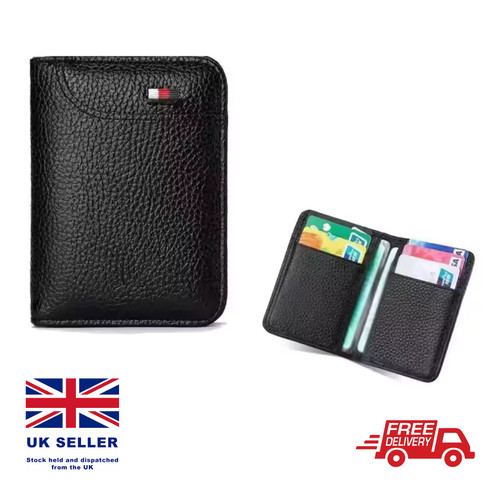 Mens leather rfid blocking - leather,