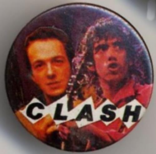 Clash the badge button - the,