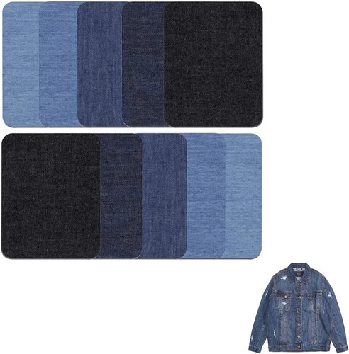 Pcs denim patches for jeans - patches,