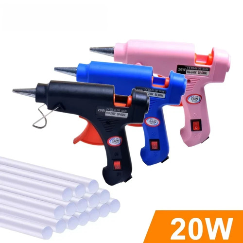 Hot melt glue gun - glue, 30