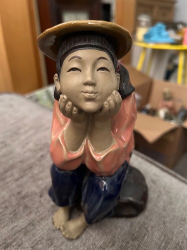 Antique shiwan mudman - shiwan,