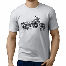 JL Illustration For A Kawasaki Vulcan S Cafe Motorbike Fan T-shirt