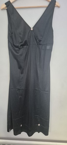 Pretty black silky nylon - black,