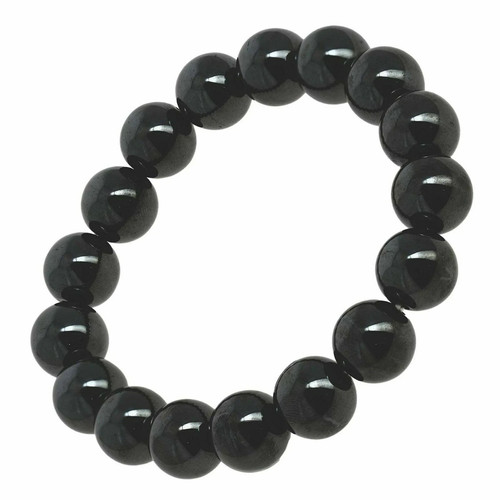 Magnetic hematite bracelet 8mm - magnetic,