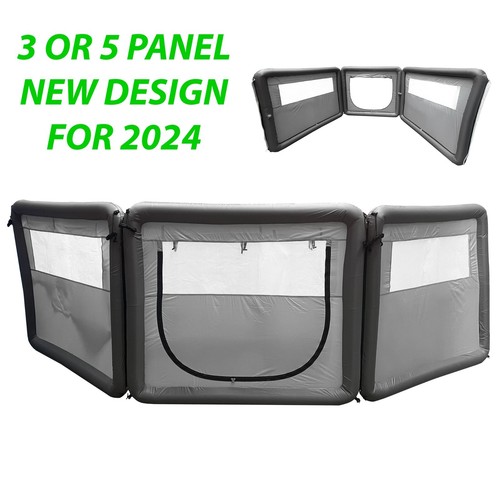 Inflatable air windbreak - inflatable,