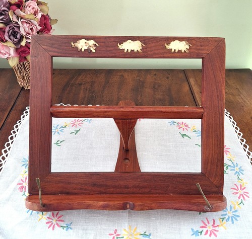 Indian rosewood brass - rosewood, rhinos