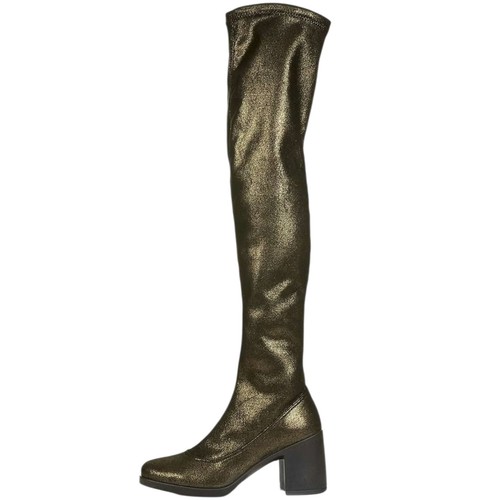 Topshop gold platform over - gold,